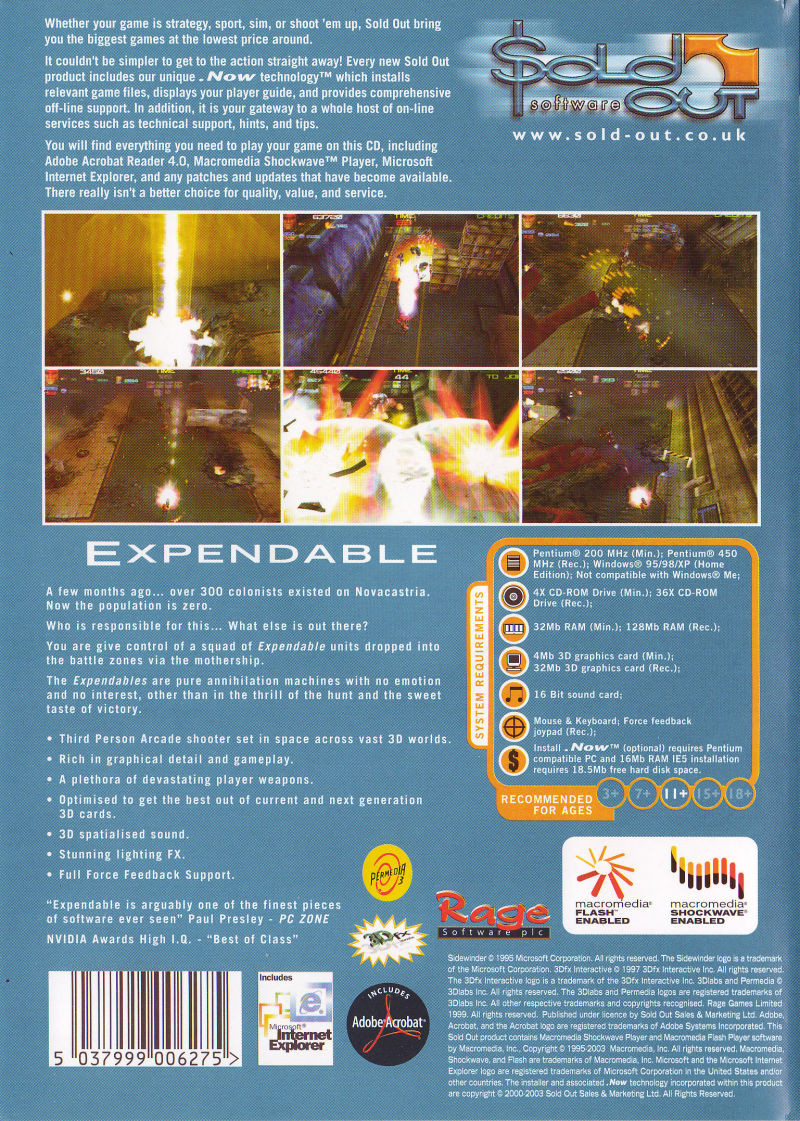 Expendable - Dos