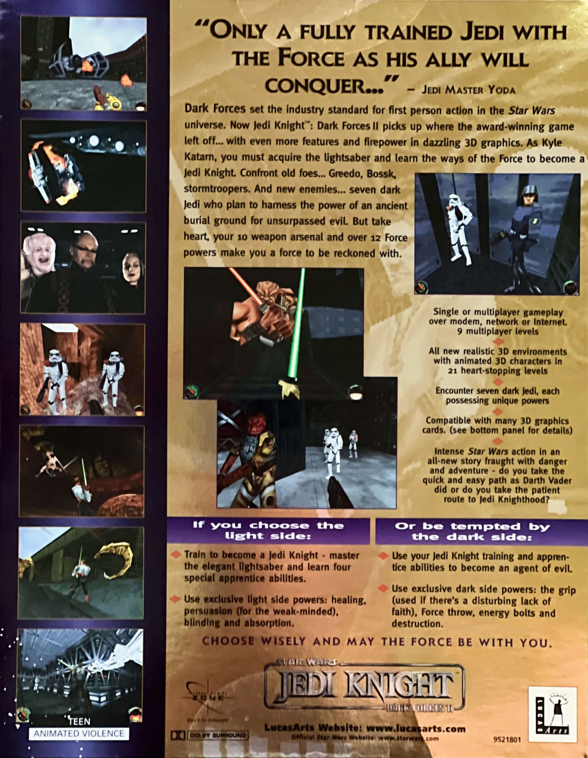 Star Wars: Jedi Knight - Dark Forces II - Dos