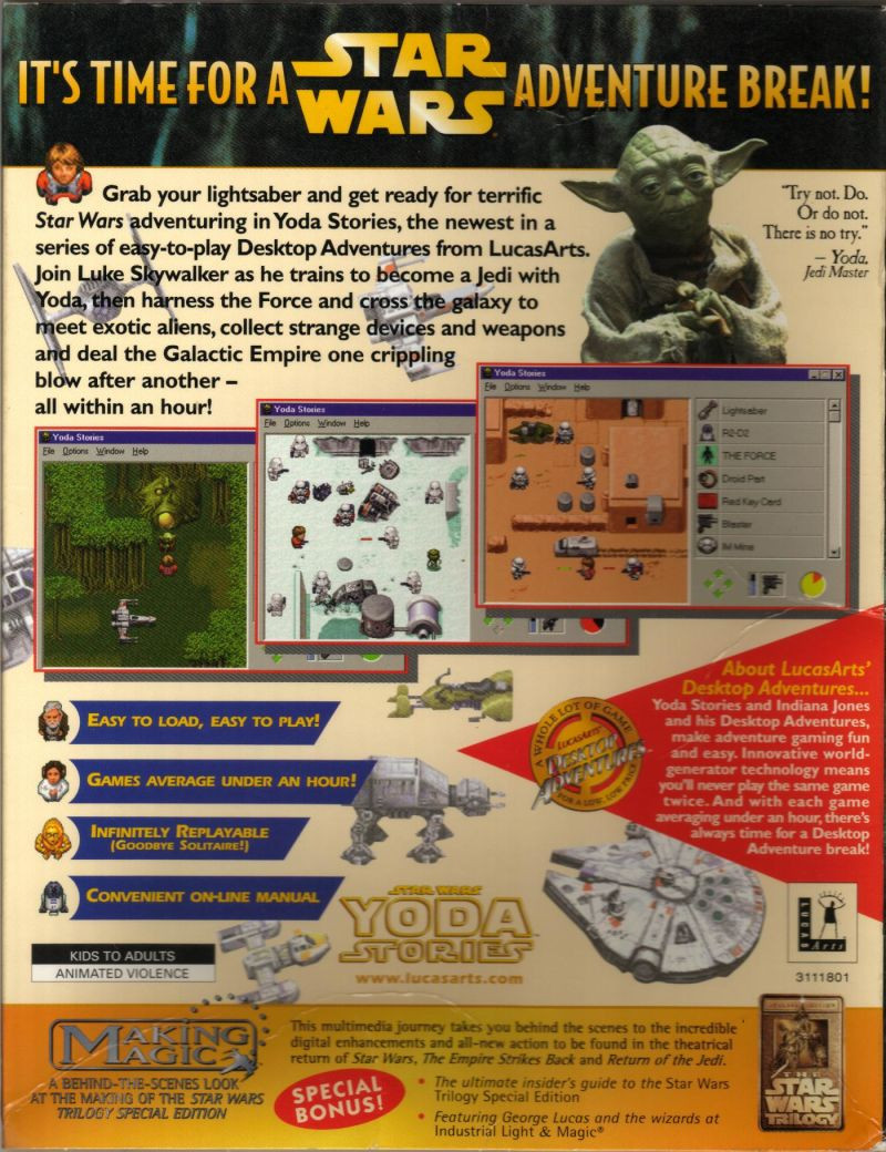 Star Wars: Yoda Stories - Dos