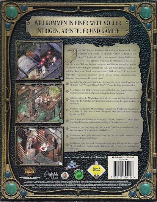 Baldur's Gate II: Shadows of Amn - Dos