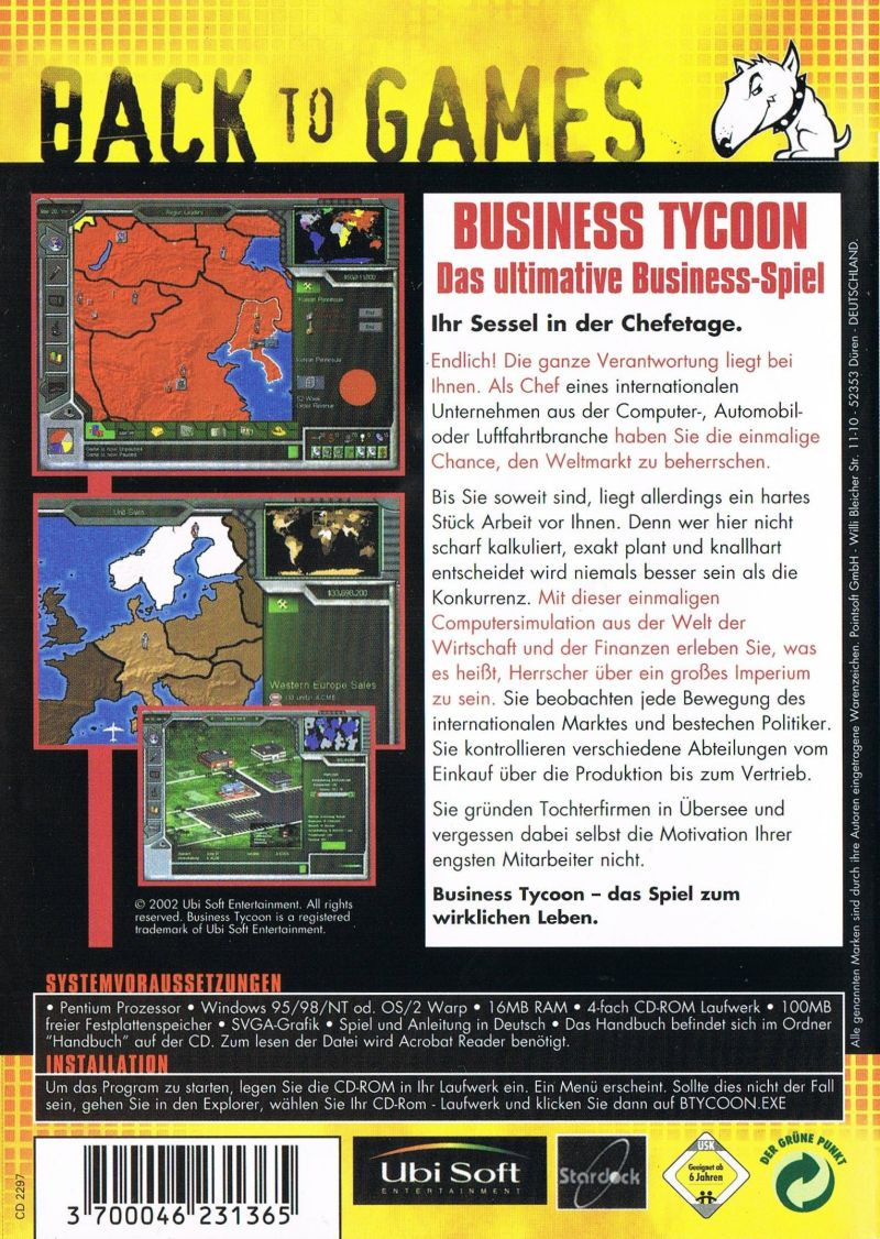 Business Tycoon - Dos