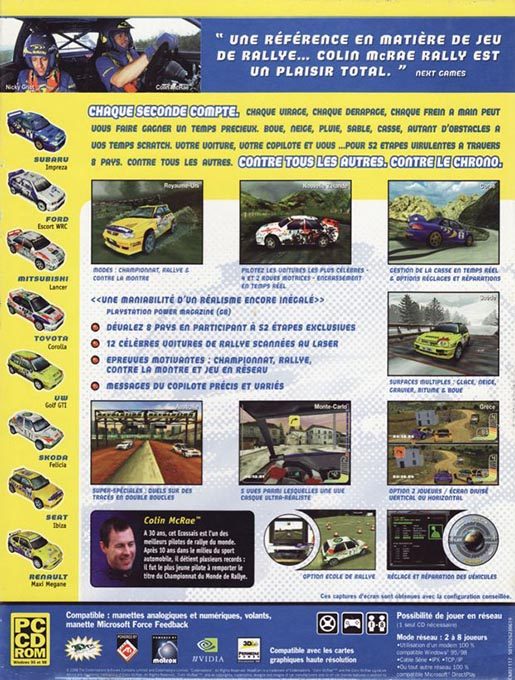 Colin McRae Rally - Dos