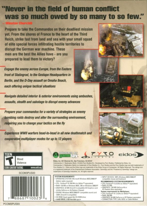 Commandos 3: Destination Berlin dos