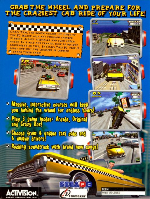 Crazy Taxi dos