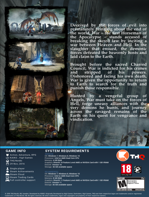 Darksiders: Warmastered Edition - Dos