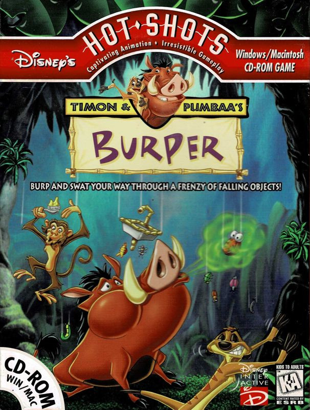 Disney's Hot Shots - Timon & Pumbaa's Burper