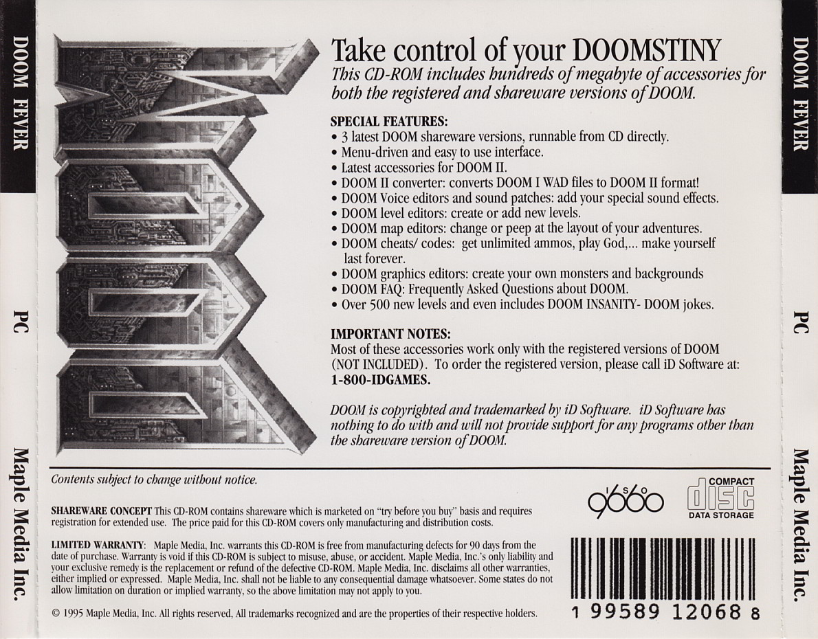 Doom Fever - Dos