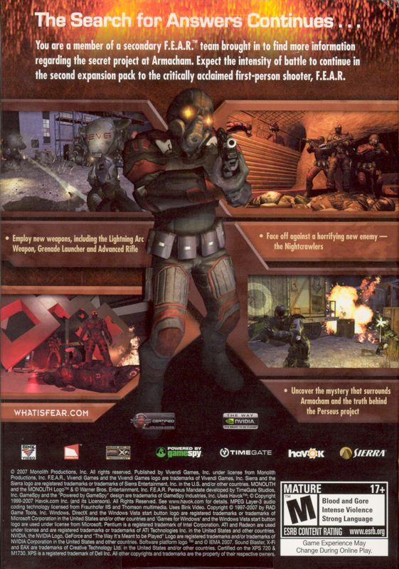 F.E.A.R. - Perseus Mandate dos