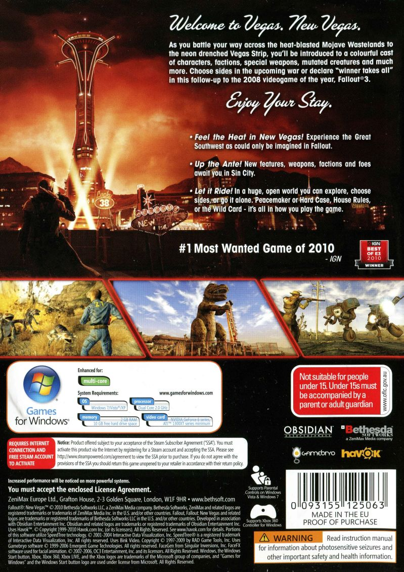 Fallout: New Vegas - Dos