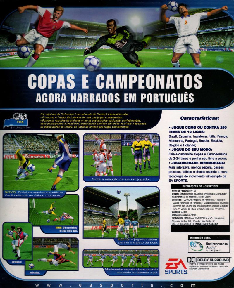 FIFA 99 dos