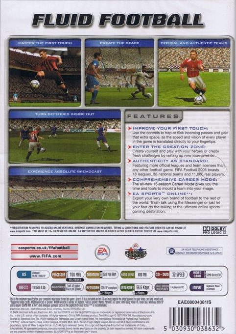FIFA Soccer 2005 dos