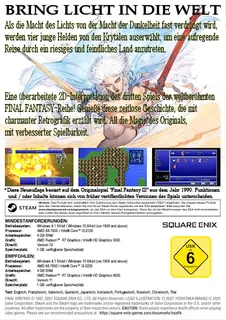Final Fantasy III : Pixel Remaster dos