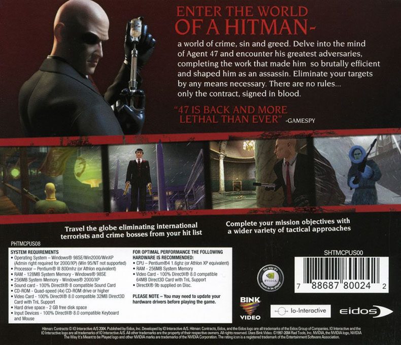 Hitman: Contracts dos
