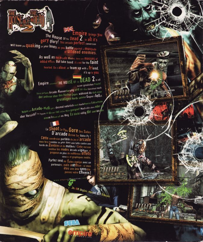 House of the Dead 2, The dos