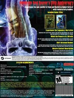 Legacy of Kain - Soul Reaver 1 & 2 Remastered dos