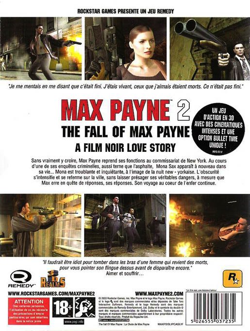 Max Payne 2: The Fall of Max Payne dos