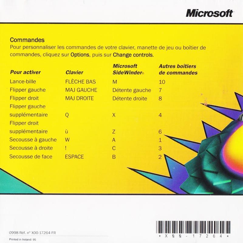 Microsoft Pinball Arcade - Dos
