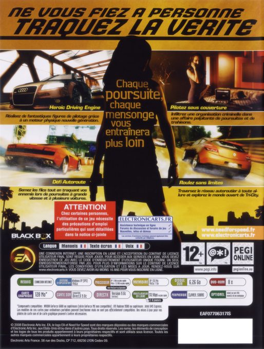 Need For Speed - Undercover dos