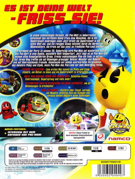 Pac-Man World 3 dos