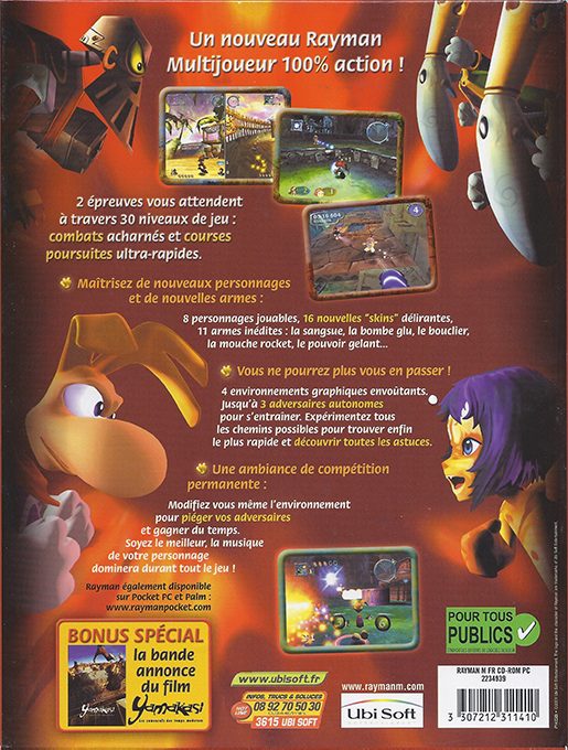 Rayman Arena dos