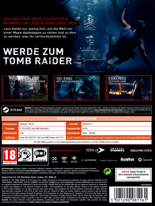 Shadow of the Tomb Raider - Dos