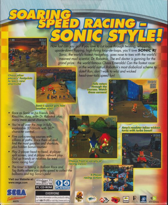 Sonic R dos
