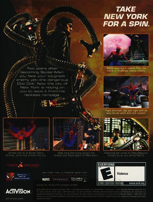Spider-Man 2: The Game dos