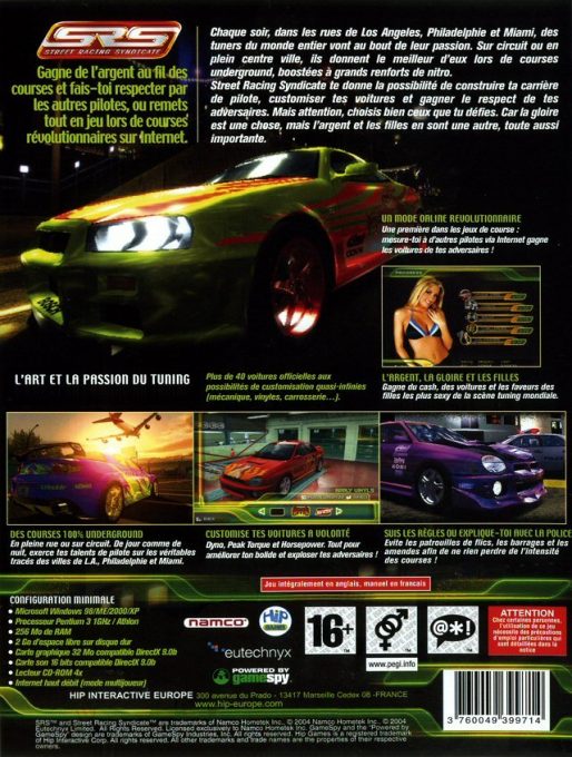 SRS: Street Racing Syndicate dos