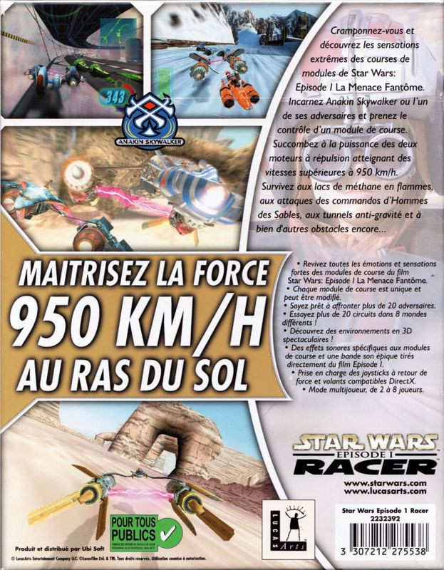 Star Wars: Episode I - Racer - Dos