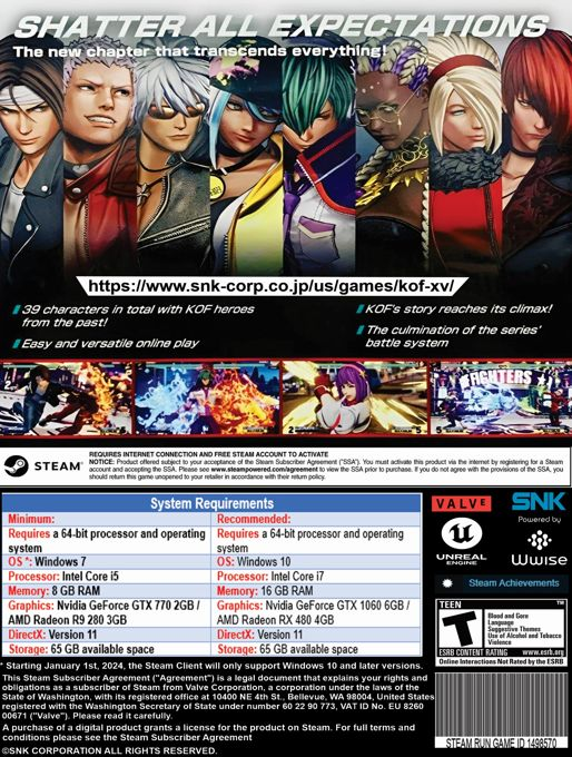 The King Of Fighters XIII - Dos