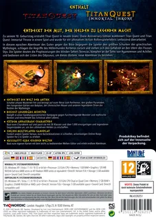 Titan Quest: Anniversary Edition dos