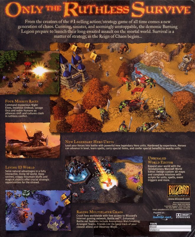 WarCraft III: Reign of Chaos dos