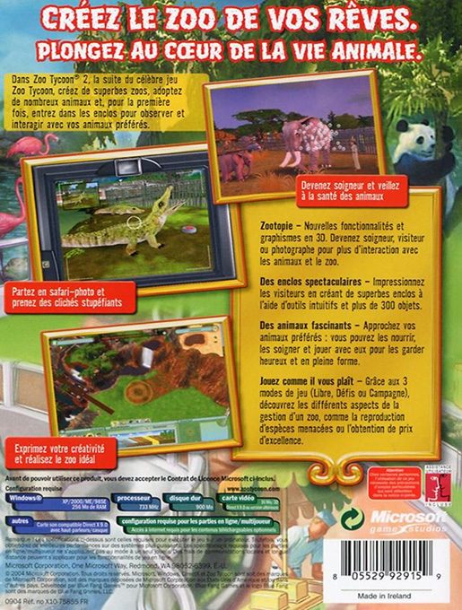 Zoo Tycoon 2 dos