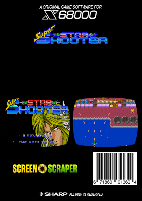 Super Star Shooter - Dos
