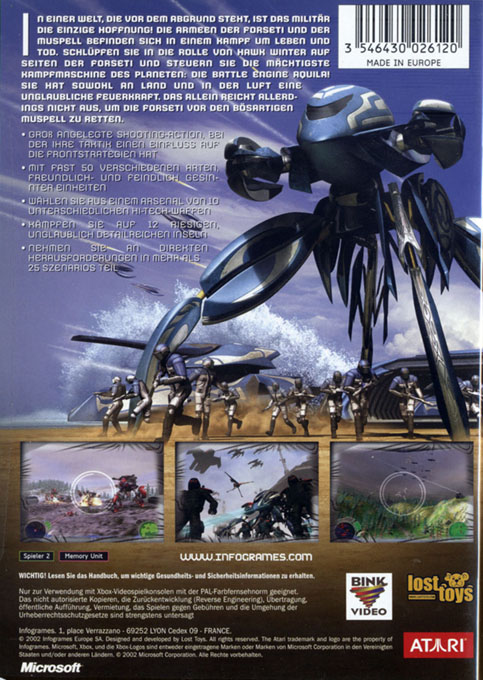 Battle Engine Aquila - Dos