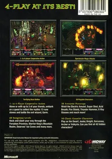 Gauntlet : Dark Legacy - Dos