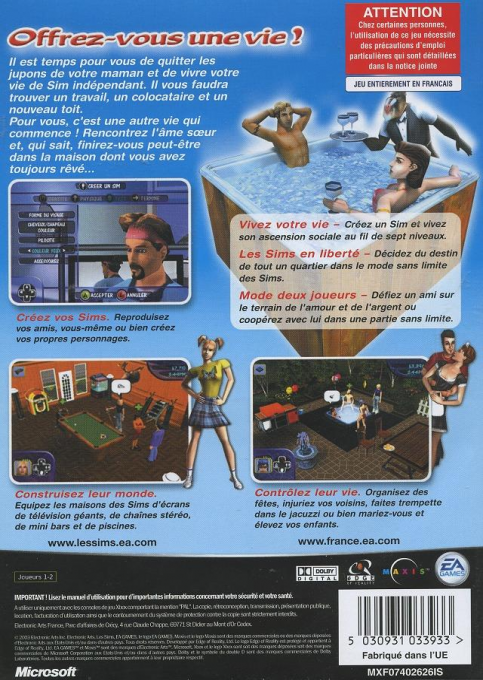 Les Sims - Dos