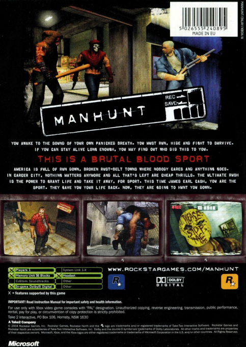 Manhunt - Dos