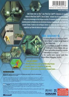 Metal Gear Solid 2 Substance dos