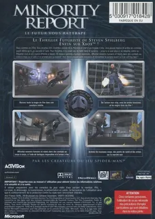 Minority Report : Le Futur Vous Rattrape - Dos