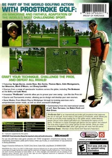 ProStroke Golf : World Tour 2007 - Dos