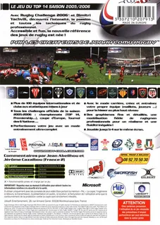 Rugby Challenge 2006 - Dos