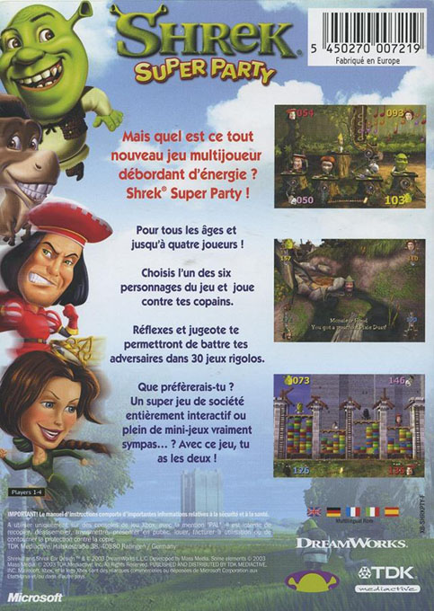 Shrek : Super Party - Dos