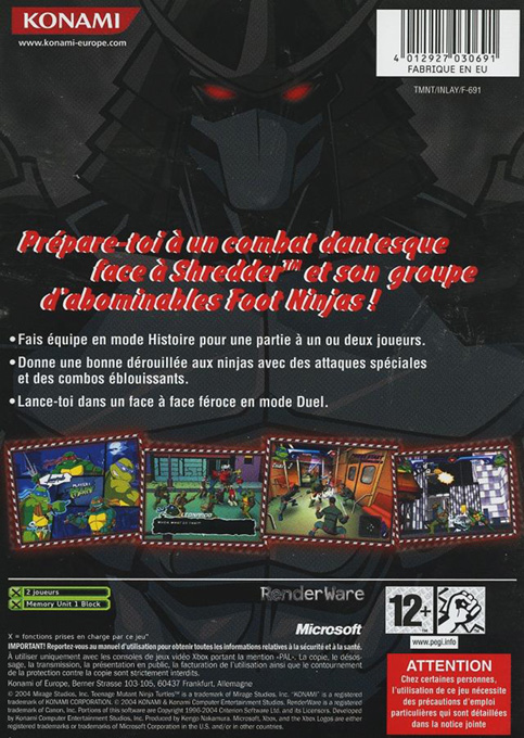 Teenage Mutant Ninja Turtles - Dos