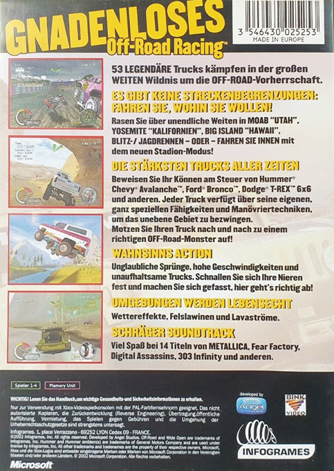 Test Drive Off-road Wide Open - Dos