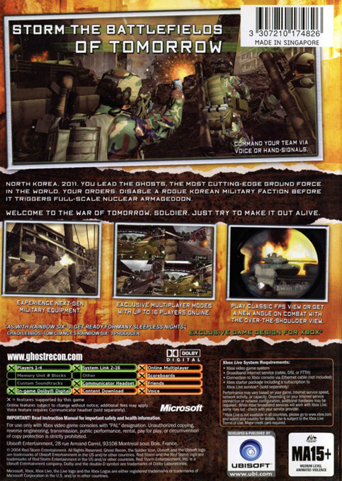 Tom Clancy's Ghost Recon 2 - Dos