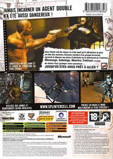 Tom Clancy's Splinter Cell : Double Agent - Dos