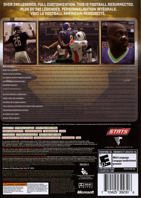 All-Pro Football 2K8 dos