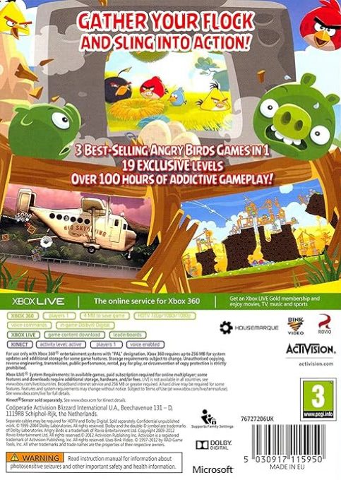 Angry Birds Trilogy dos