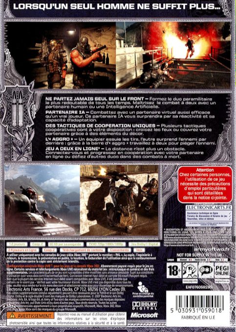Army of Two dos